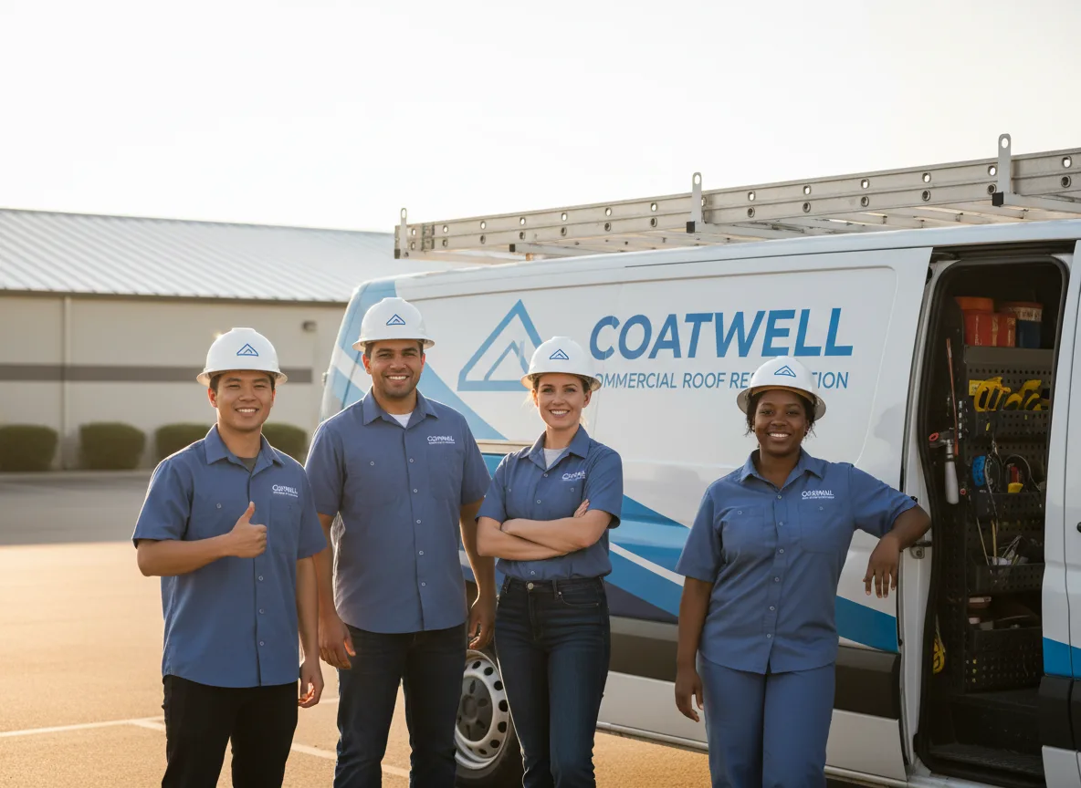 Commercial roof coating company in Sumner, IA
